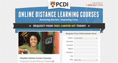 Desktop Screenshot of pcdi-courses.com